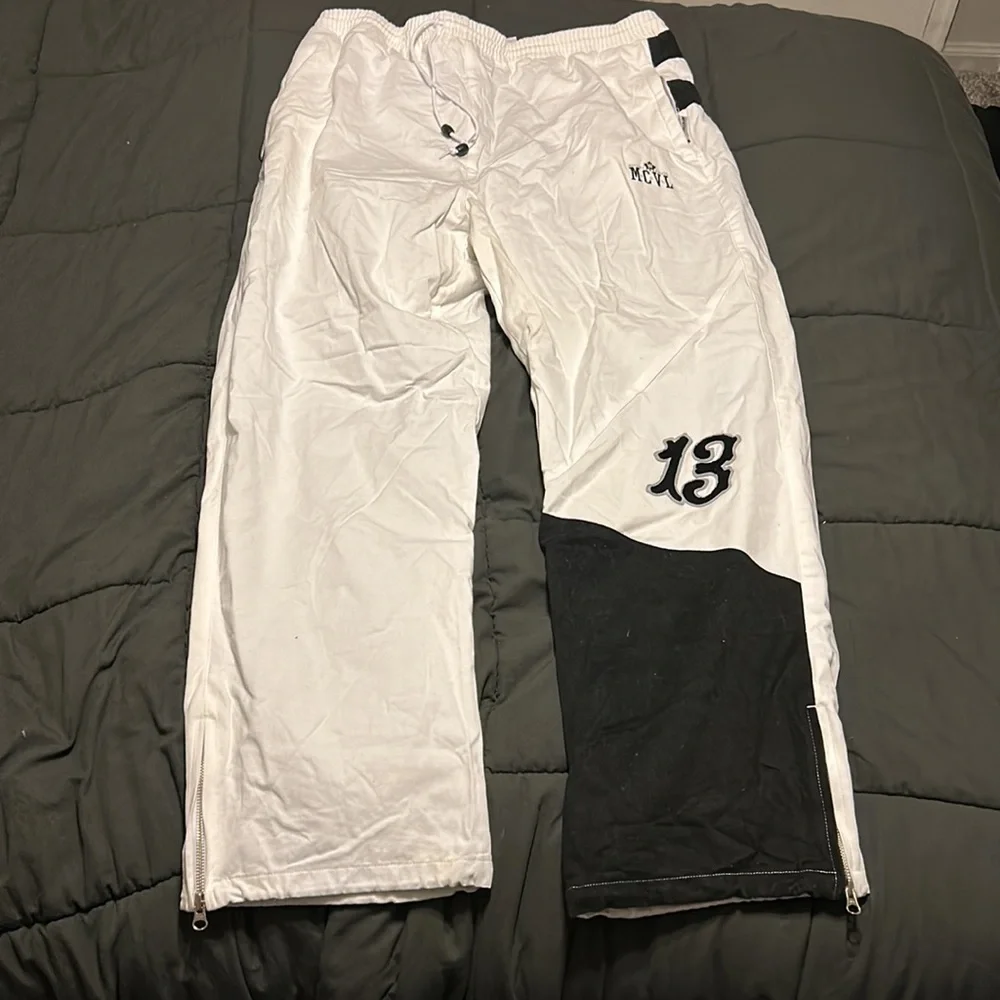 Y2K Streetwear Mesh Pants 2000โs - Picture 2 of 12